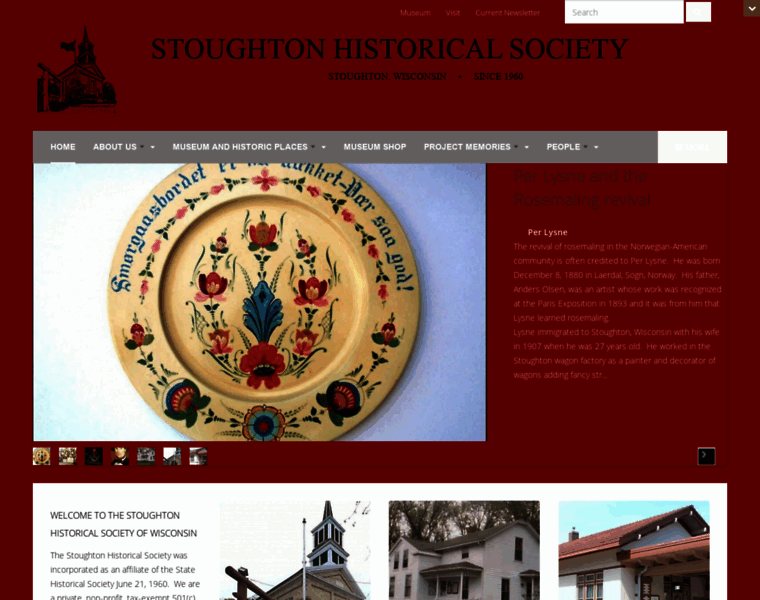 Stoughtonhistoricalsociety.org thumbnail