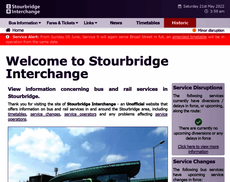 Stourbridgebusinfo.co.uk thumbnail