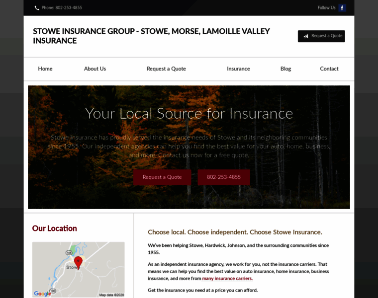 Stoweinsurance.com thumbnail