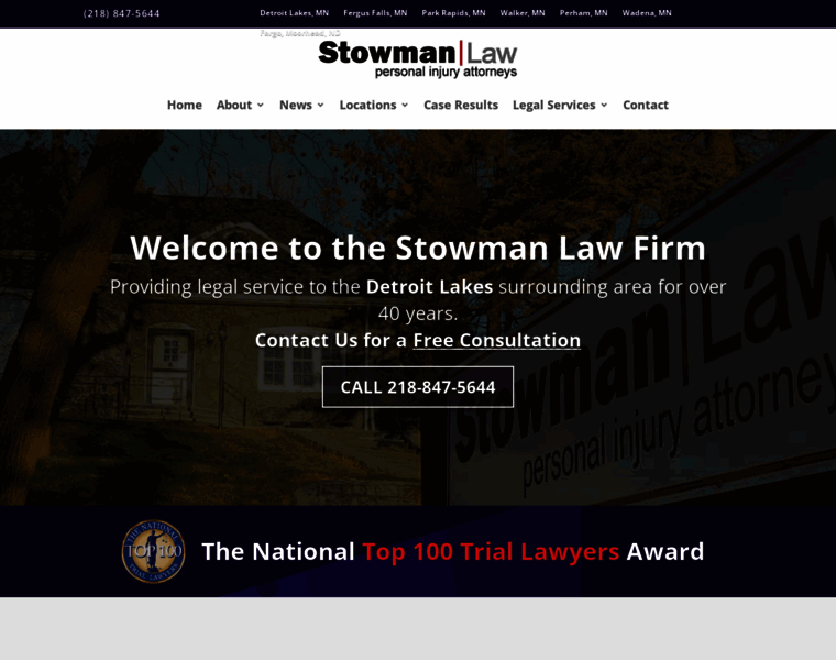 Stowmanlaw.com thumbnail