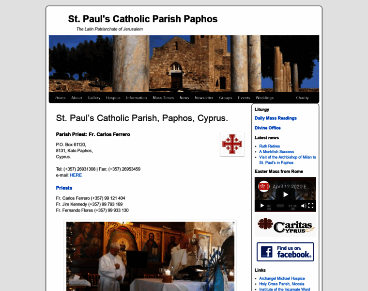 Stpauls-catholic-parish-paphos.com thumbnail
