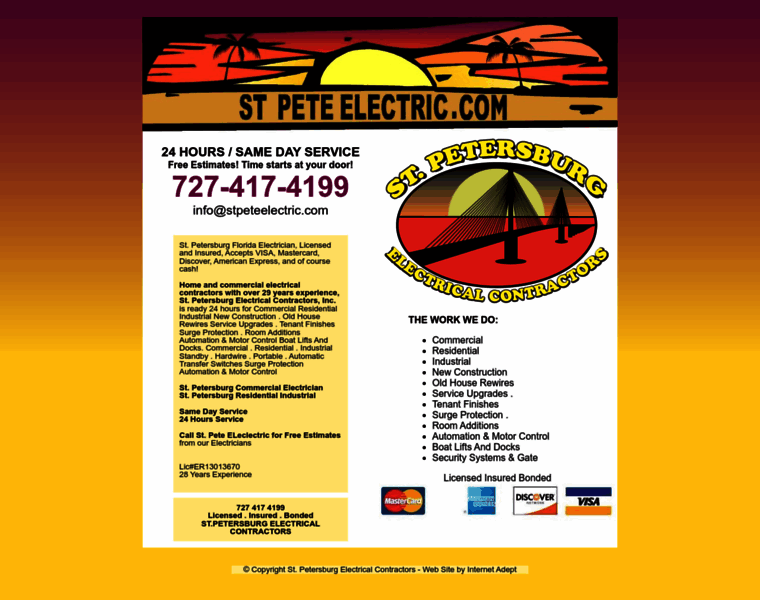 Stpeteelectric.com thumbnail