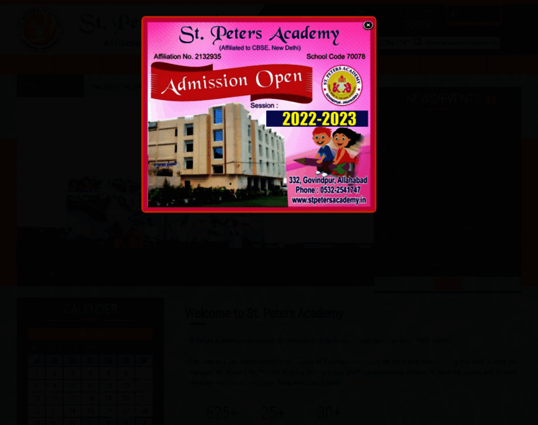 Stpetersacademy.in thumbnail