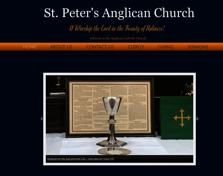 Stpetersanglicanchurch.com thumbnail