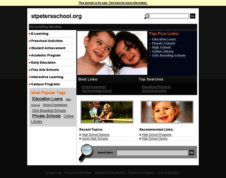 Stpetersschool.org thumbnail