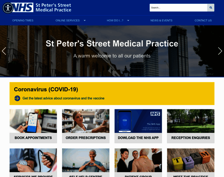 Stpetersstreetmedicalpractice.co.uk thumbnail
