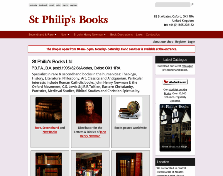 Stphilipsbooks.co.uk thumbnail