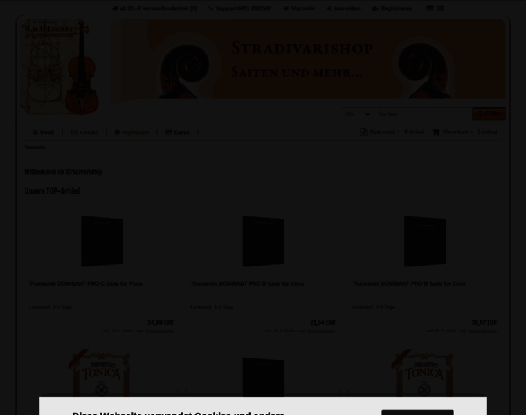 Stradivarishop.com thumbnail