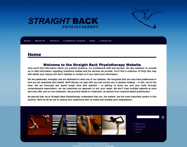 Straightback.com.au thumbnail