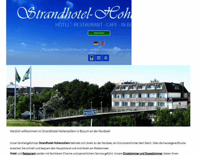 Strandhotel-hohenzollern.de thumbnail