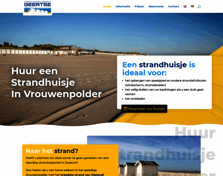 Strandhuisje.com thumbnail