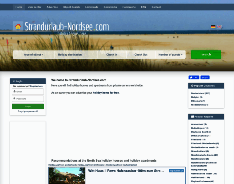 Strandurlaub-nordsee.com thumbnail Strandurlaub-nordsee.com thumbnail