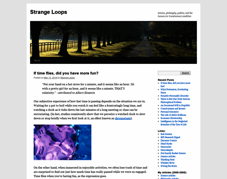 Strange-loops.com thumbnail