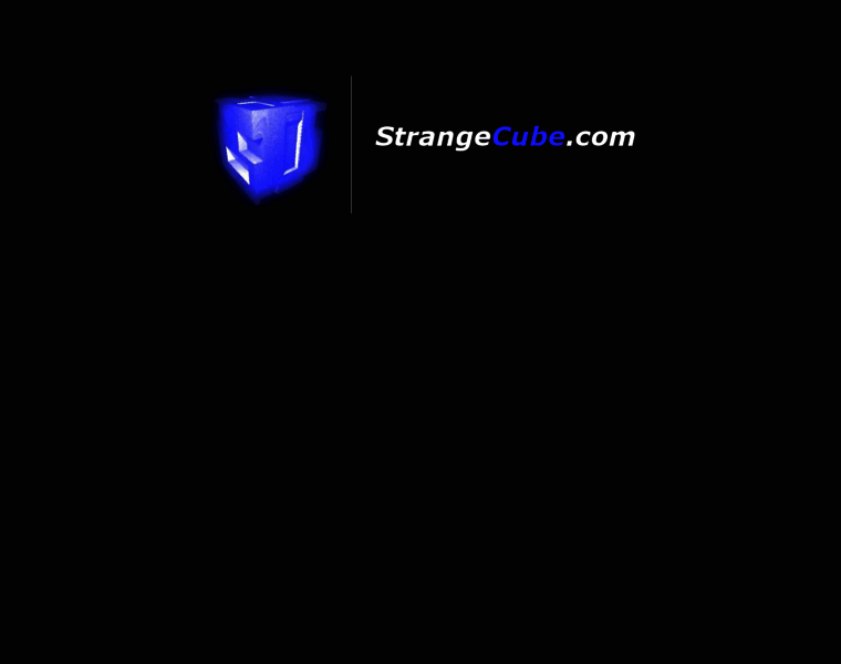 Strangecube.com thumbnail