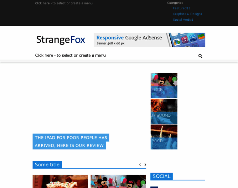 Strangefox.com thumbnail