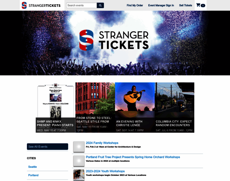 Strangertickets.com thumbnail
