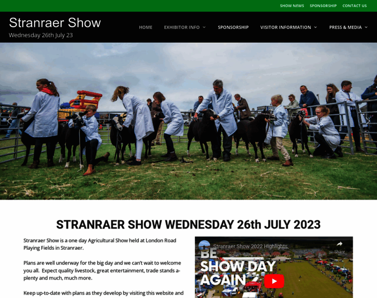 Stranraershow.co.uk thumbnail