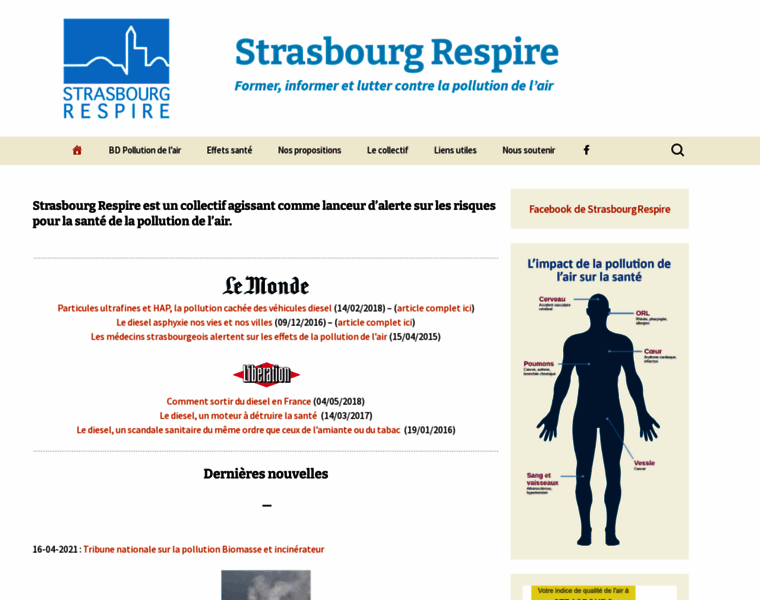 Strasbourgrespire.fr thumbnail