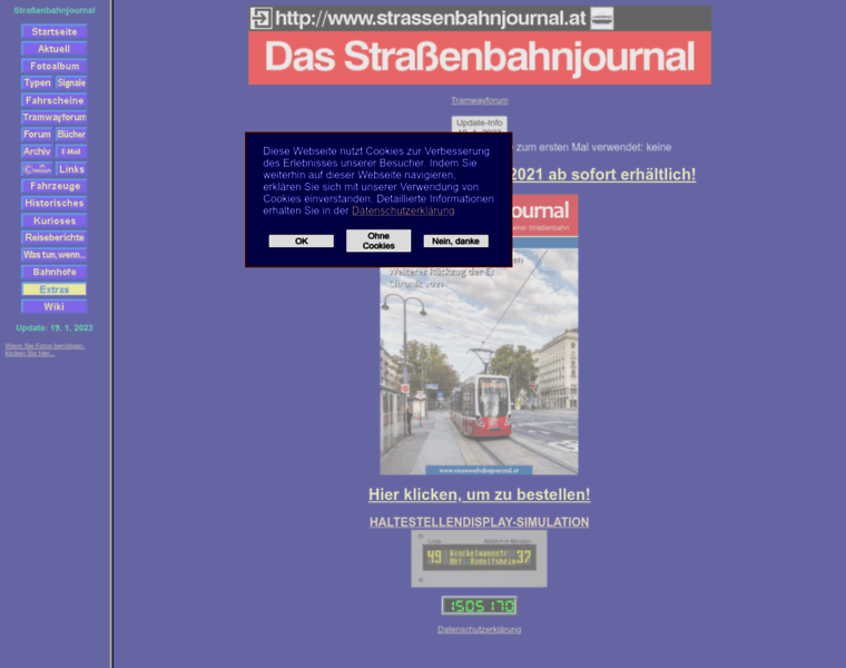 Strassenbahnjournal.at thumbnail