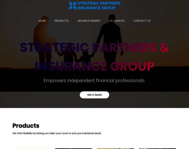 Strategicpartners-insurancegroup.com thumbnail