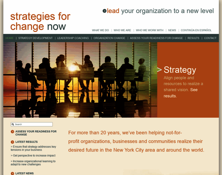 Strategiesforchangenow.com thumbnail