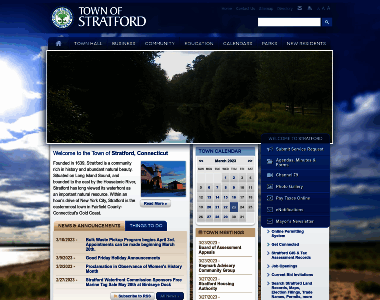 Stratfordct.gov thumbnail