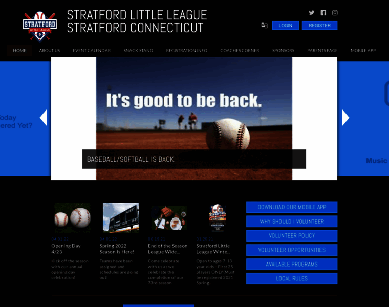 Stratfordlittleleague.com thumbnail