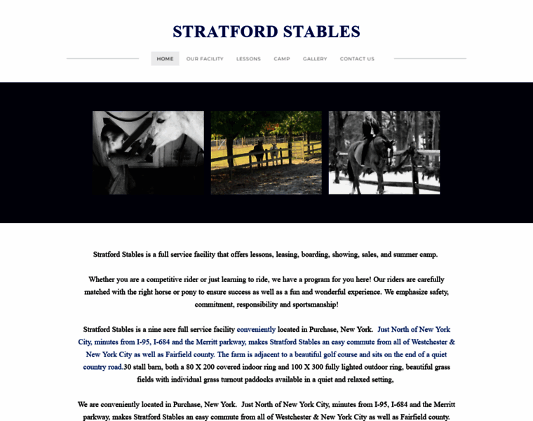 Stratfordstables.com thumbnail