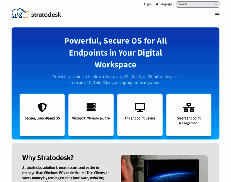 Stratodesk.com thumbnail