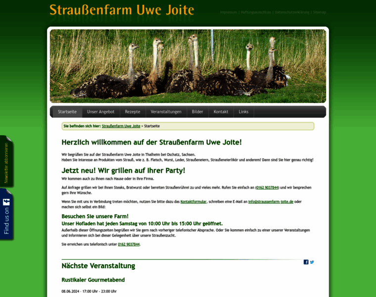Straussenfarm-joite.de thumbnail