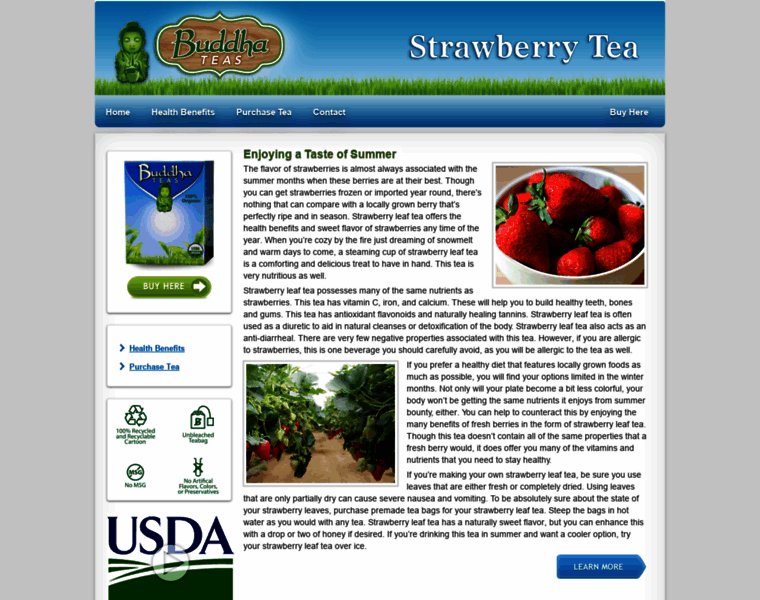 Strawberrytea.net thumbnail