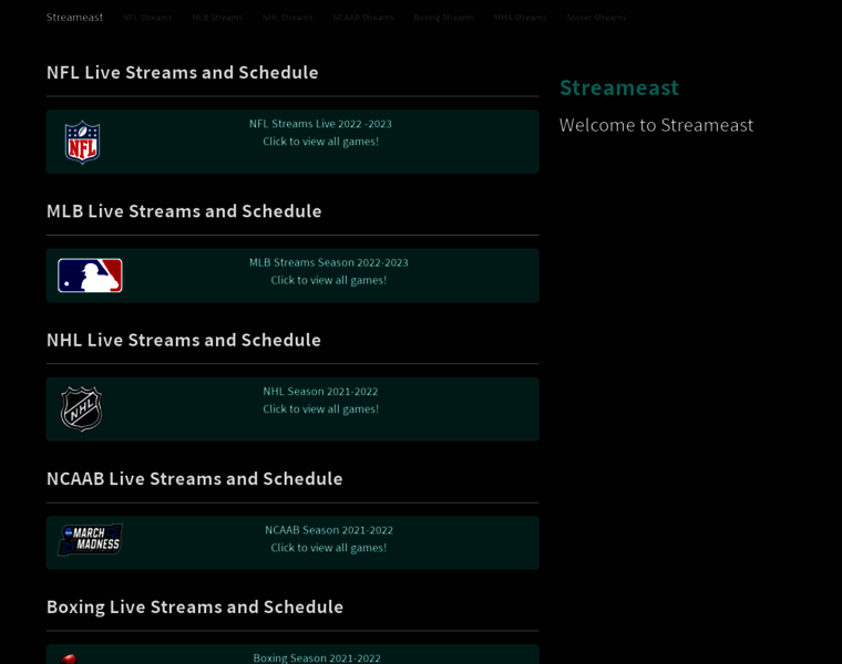 Streameast.vip thumbnail