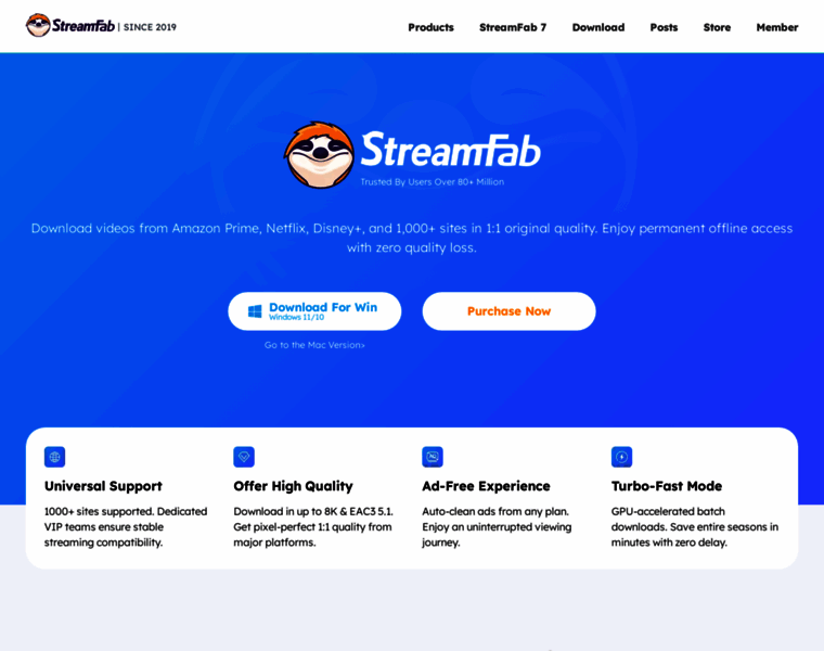 streamfab.com at WI. StreamFab Official Site | StreamFab Video Downloader