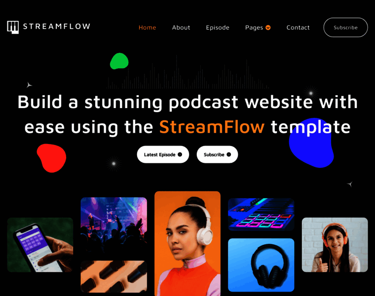streamflow-template.webflow.io at WI. StreamFlow - Webflow HTML website ...