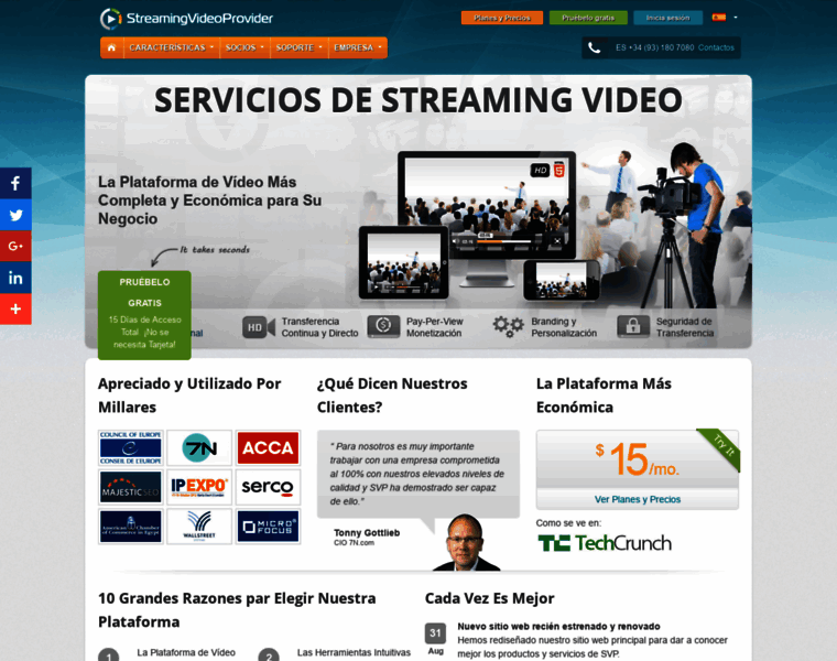 Streamingvideoprovider.es thumbnail