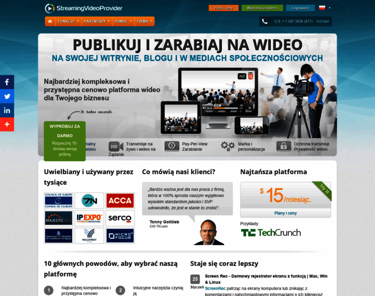 Streamingvideoprovider.pl thumbnail