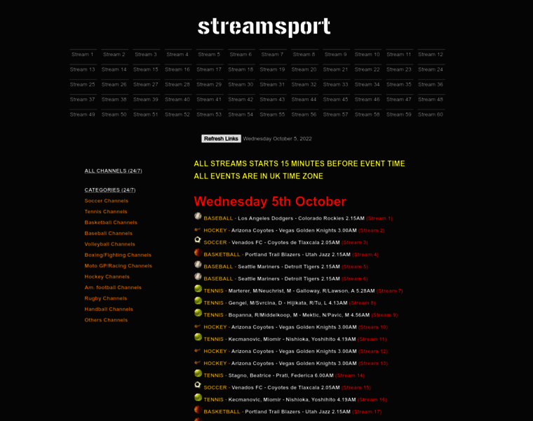 Streamsport.eu thumbnail