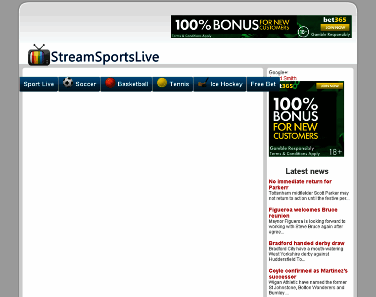 Streamsportslive.com thumbnail