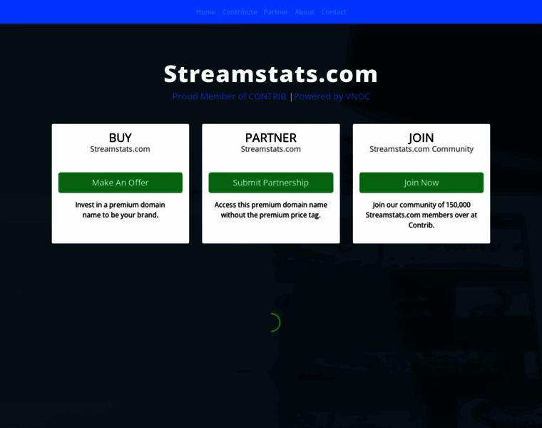 Streamstats.com thumbnail