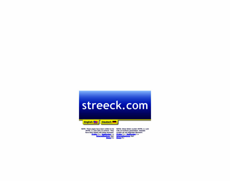 Streeck.com thumbnail