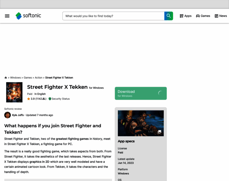 Street-fighter-x-tekken.en.softonic.com thumbnail
