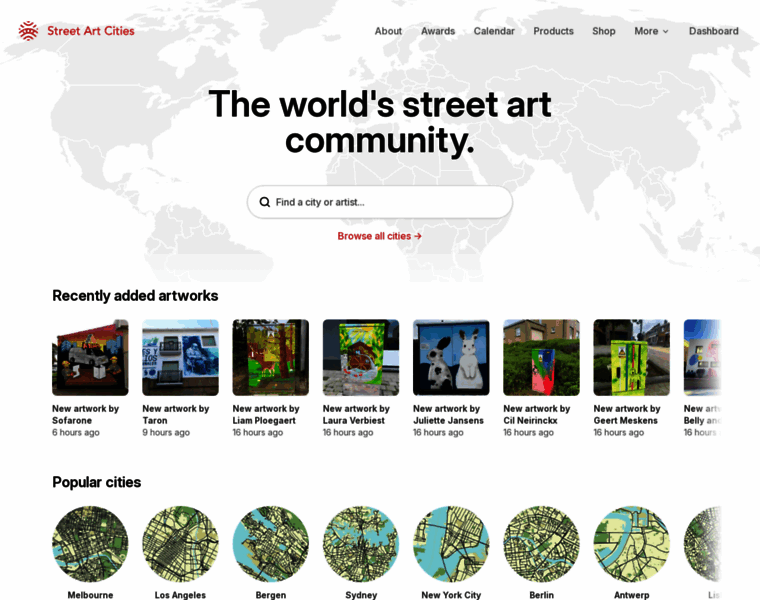 Streetartcities.com thumbnail