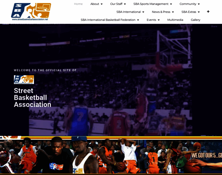 Streetbasketballassociation.net thumbnail