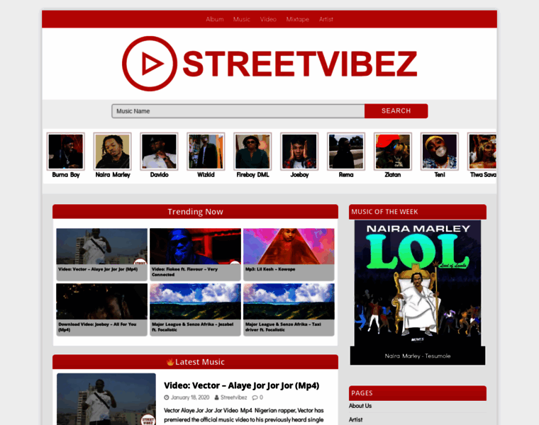 Streetvibez.com thumbnail