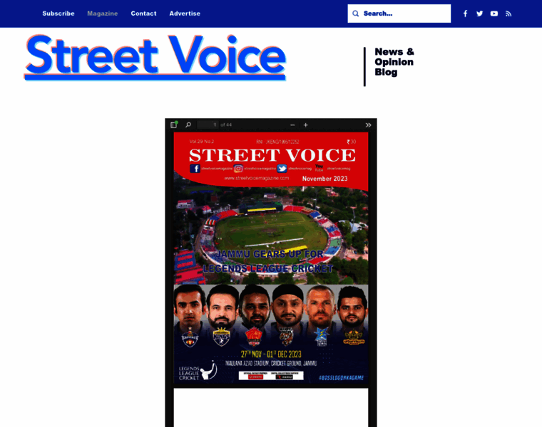 Streetvoicemagazine.com thumbnail