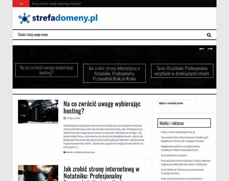Strefadomeny.pl thumbnail