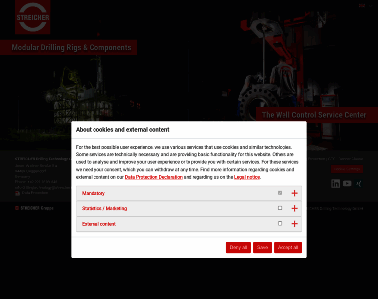 Streicher-drillingtechnology.de thumbnail Streicher-drillingtechnology.de thumbnail