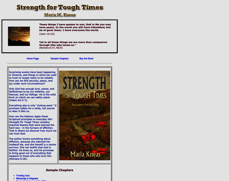 Strengthfortoughtimes.com thumbnail