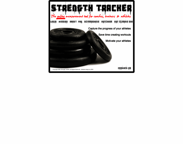 Strengthtracker.com thumbnail