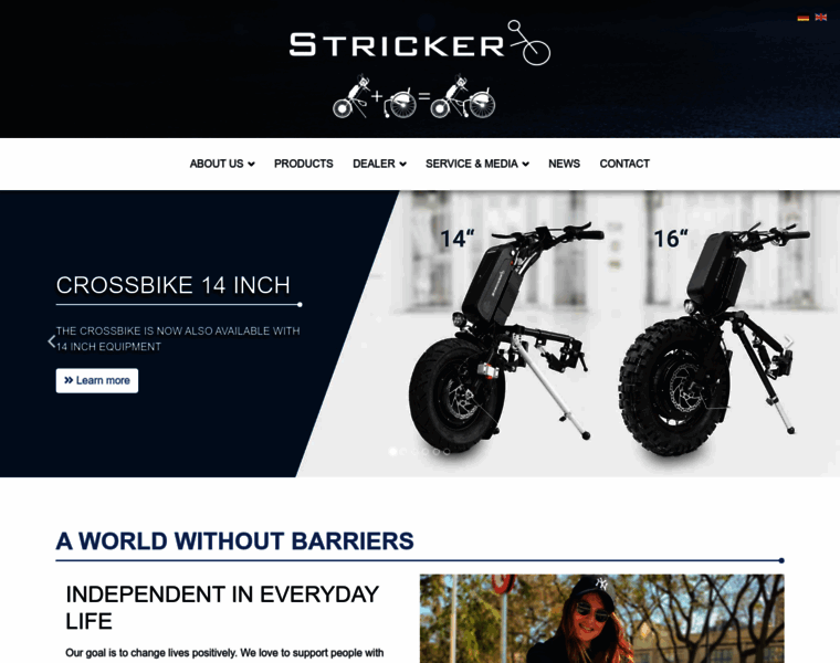 Stricker-handbikes.de thumbnail